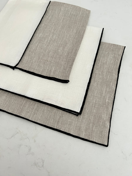 100% Linen Table Napkin Set