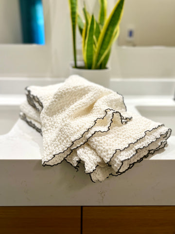 Waffle Weave Hand Towel